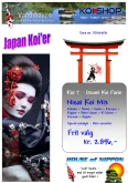 japanske koi karper kar 7 nisai mix 2895 kr/stk