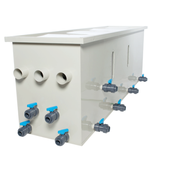 FILTRECO BIO FILTER 4-KAMMER LARGE - MOVING BED &amp; INDBYGGET SIEVE