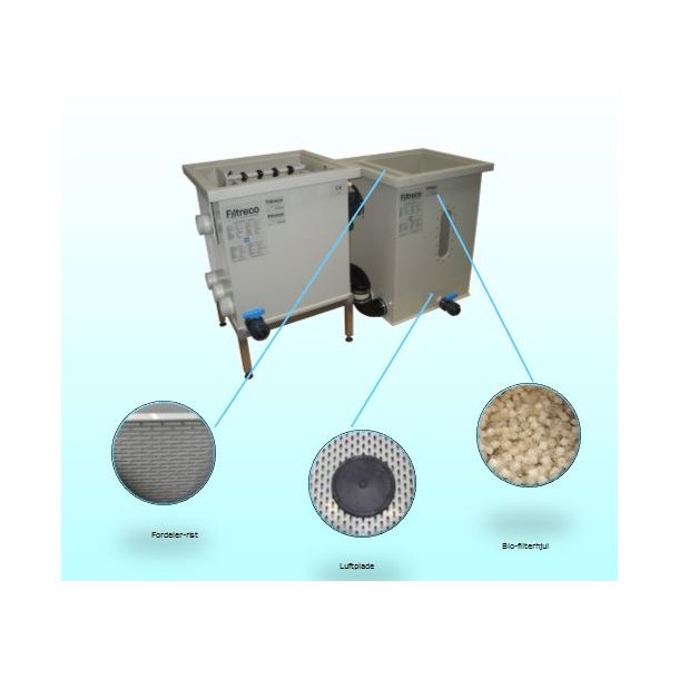 FILTRECO MOVING BED FILTER 35 (GRAVITY) BED FILTRE