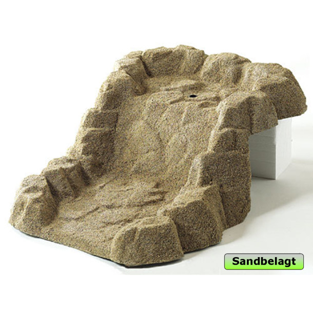  Vandfalds element  80 x 58 x 31 cm Sandbelagt