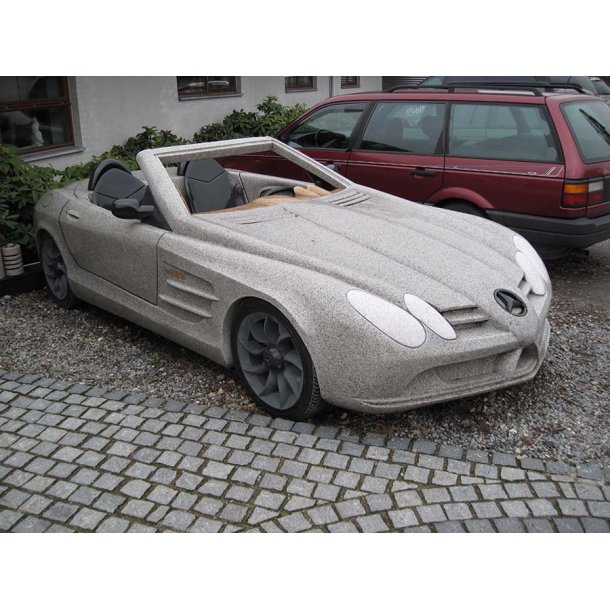 Mercedes SLR i Granit