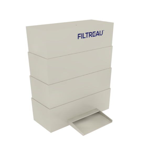 Filtreau trickle filter/ bakki shower