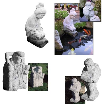 Granit BUDDA OG RELIGIØSE FIGURER