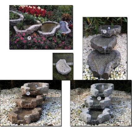 VANDFALDSSTEN I GRANIT