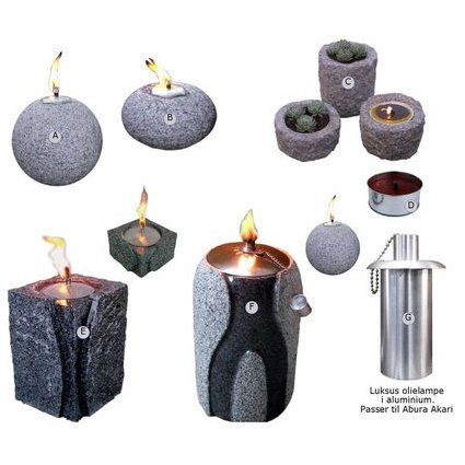 GRANIT OLIE LAMPER