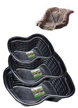 Formstøbte Bassiner og Vandfald