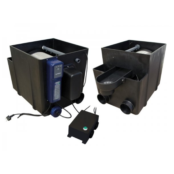 Tromlefilter Aqua-Tech gravityfed m. UVC