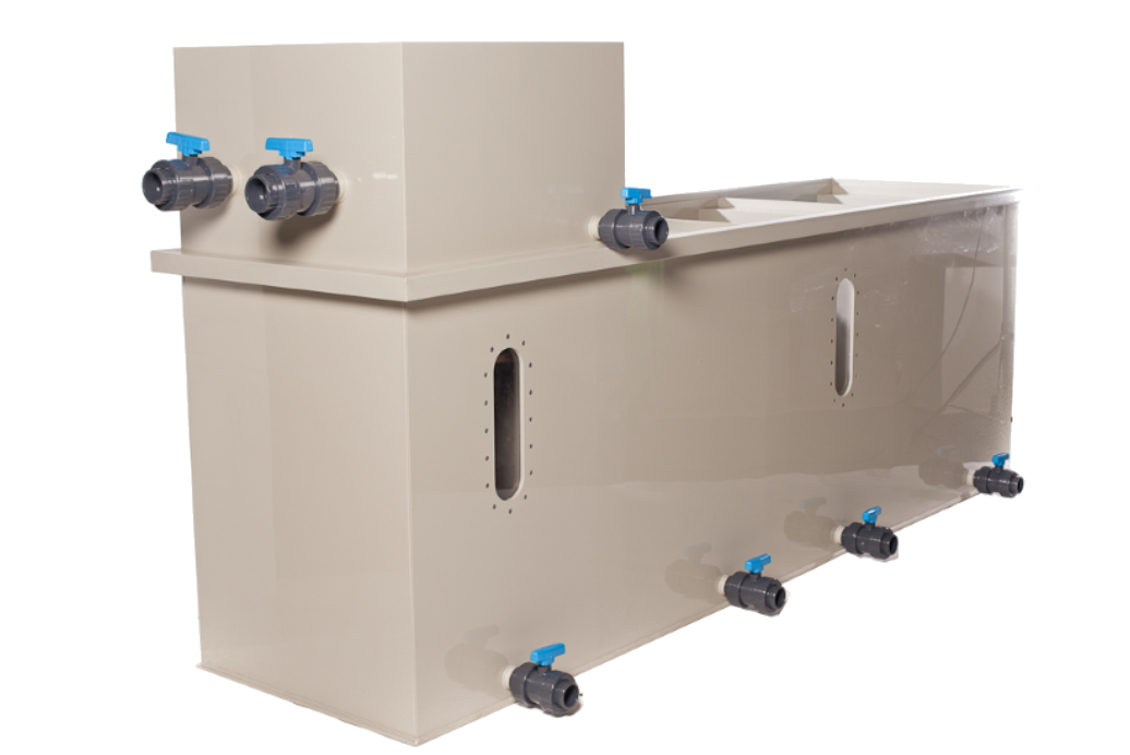 FILTRECO BED FILTER EXTRA LARGE (PUMPEFØDT) INCL SIEVE BED FILTRE