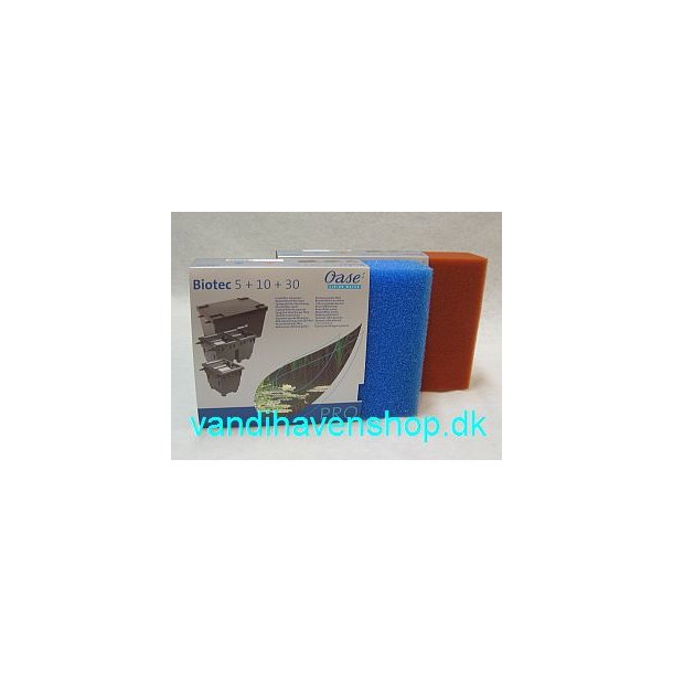 Filtersvampe Biotec 5 + 10 + 30