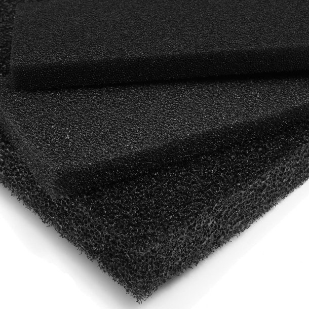 Filtermtte sort Fin/Medio/Grov