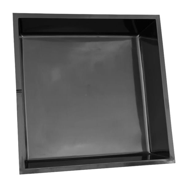 Kvadratisk og rektangulre Glasfiberbassiner Kvadratisk bassin  130 x 130 x 35 cm