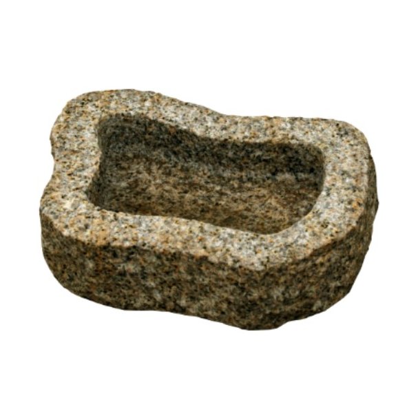 Fuglebad i granit