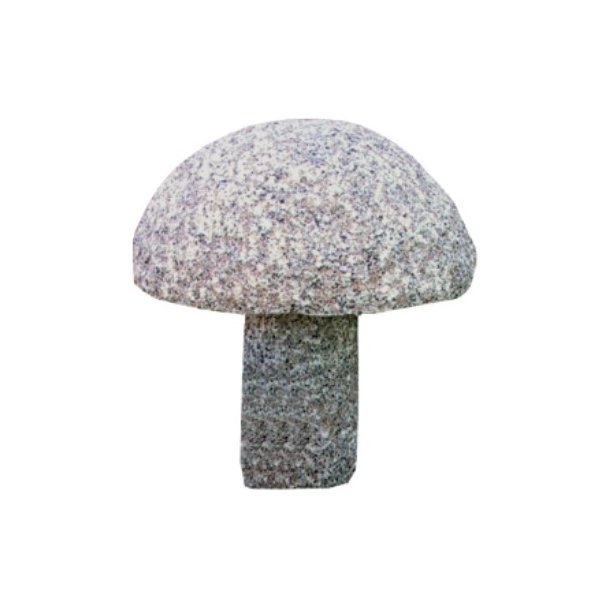  Paddehat -  Massy i gr granit til pynt i din have 20 H28 cm