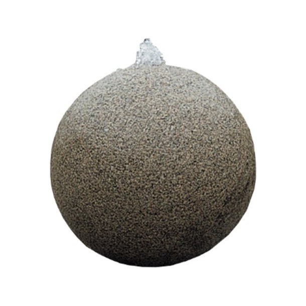 Granit vandsten - Aqua Ishi Booru m. hul til vand og lys  60 Gr