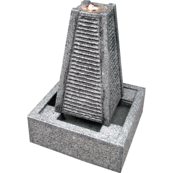 Pagode fontne H 40x13 i Gr granit
