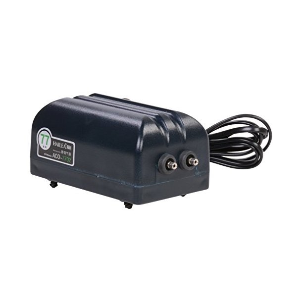 Hailea ACO 7702 luftpumpe  2 x 4,0 l 480 l/t.