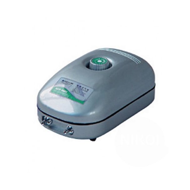 Hailea ACO 9602 luftpumpe 432 l/t. 2 udtag 5,0 watt regulerbar