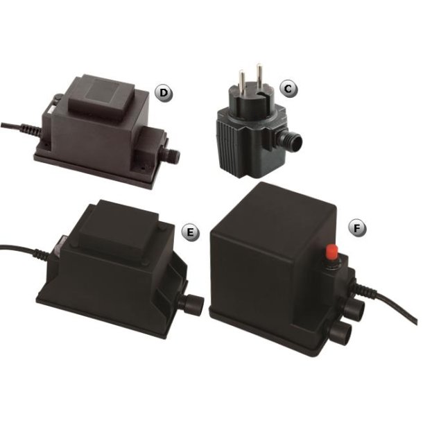 Transformer 12 V (flere varianter)