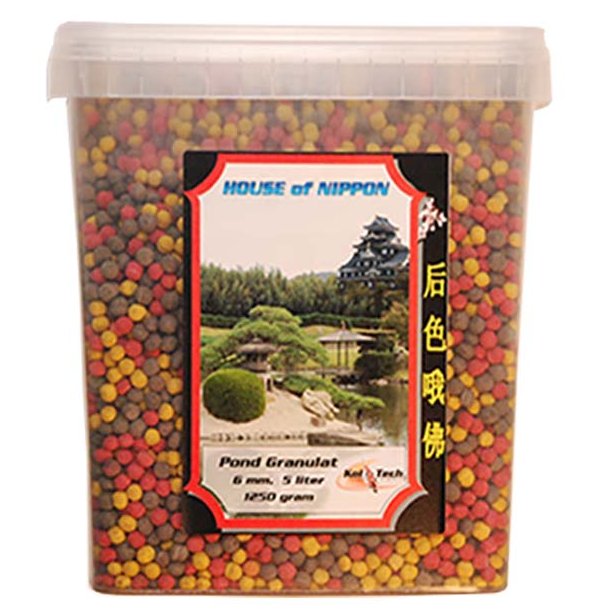 Pond Granulat - all round fiskefoder Pond Granulat 6 mm  15 kg i sk