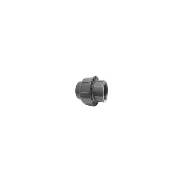 Union 2 x indv.gevind + O-ring