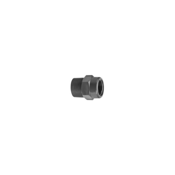 PVC Gevindnippel udv.x indv.gevind