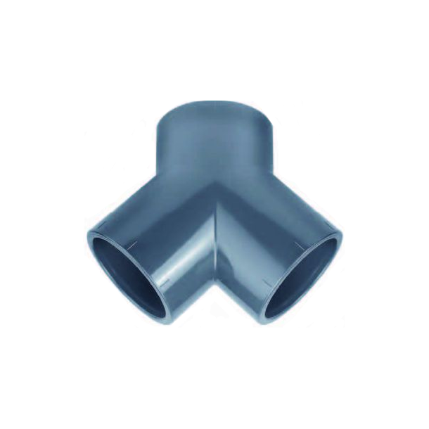 Y-stykke PVC "albue-led" 