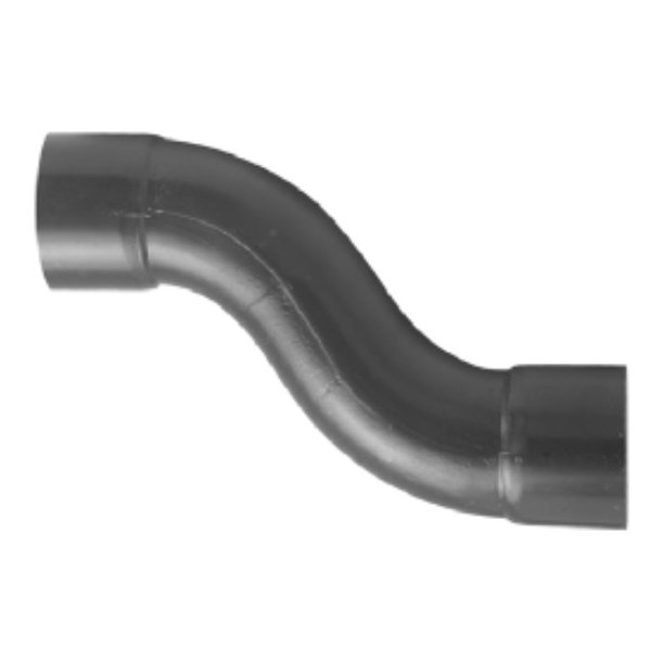 PVC bjning S-vinkel-10bar