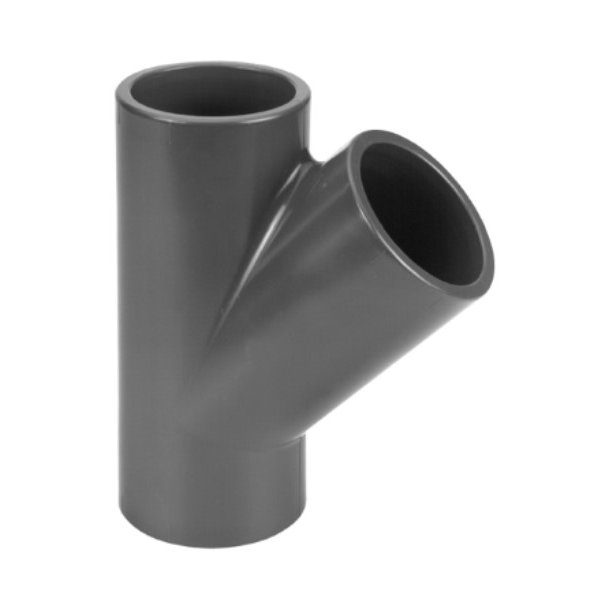 PVC Y stykke 45&ordm;