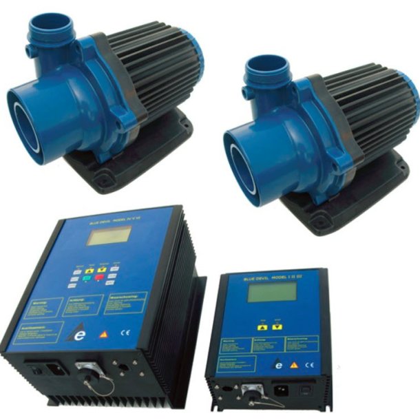 BLUE ECO tryk og flowpumpe Blue Eco 2200 watt - 57.000 l/t.  Max. lft 17 m. incl. Kontrolboks