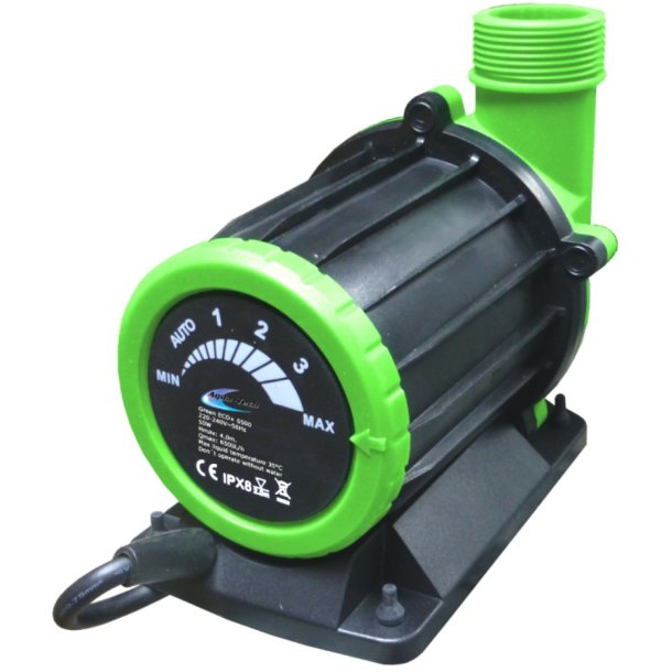 Green ECO Trykpumpe Green+ 6500 / 6500 l/h Watt.25-50 Lftehjde 4,0m